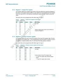 PCA9536D Datasheet Page 6