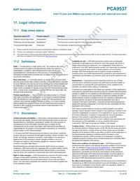 PCA9537DP Datasheet Page 23