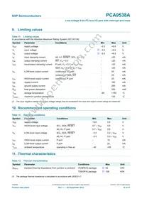 PCA9538APWJ Datasheet Page 15