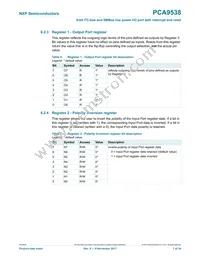 PCA9538PW Datasheet Page 7