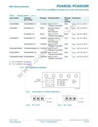 PCA9539RPW Datasheet Page 3