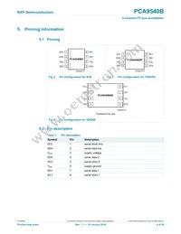 PCA9540BD Datasheet Page 4