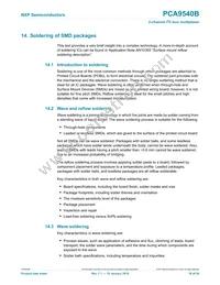 PCA9540BD Datasheet Page 18