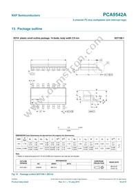 PCA9542AD Datasheet Page 16