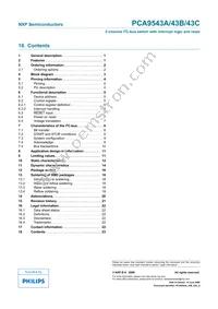 PCA9543CPW Datasheet Page 23