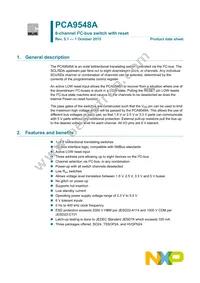 PCA9548APW Datasheet Cover