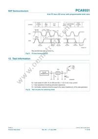 PCA9551PW Datasheet Page 17