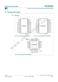 PCA9552D Datasheet Page 3