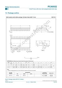 PCA9552D Datasheet Page 20