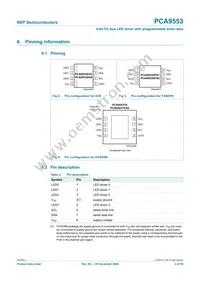 PCA9553TK/02 Datasheet Page 4