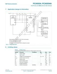 PCA9554TS Datasheet Page 12