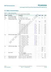 PCA9555AHF Datasheet Page 19