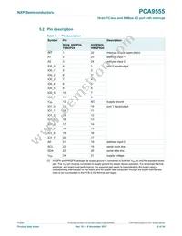 PCA9555DB Datasheet Page 5