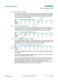 PCA9558PW Datasheet Page 9