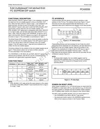 PCA9559PW Datasheet Page 3