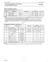 PCA9560D Datasheet Page 10