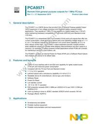 PCA9571GUX Datasheet Cover