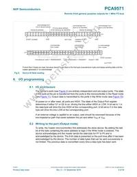 PCA9571GUX Datasheet Page 8