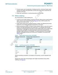 PCA9571GUX Datasheet Page 23