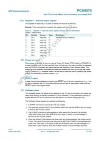PCA9574HR Datasheet Page 12
