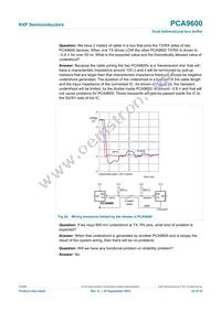 PCA9600DP/S911 Datasheet Page 22