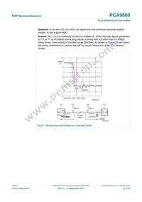 PCA9600DP/S911 Datasheet Page 23