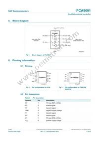 PCA9601DP Datasheet Page 3