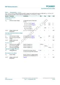 PCA9601DP Datasheet Page 9