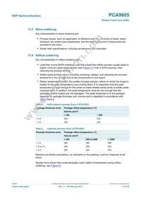 PCA9605DP Datasheet Page 17