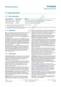 PCA9605DP Datasheet Page 20