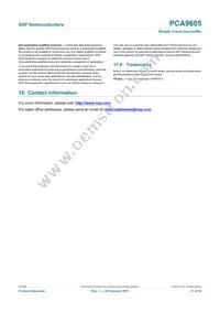 PCA9605DP Datasheet Page 21