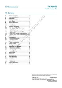 PCA9605DP Datasheet Page 22