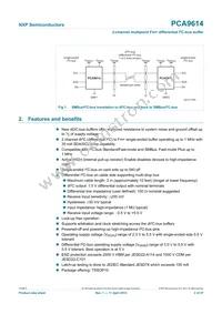 PCA9614DP Datasheet Page 2