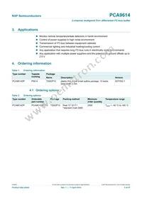 PCA9614DP Datasheet Page 3