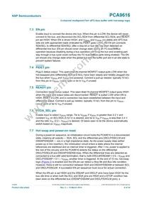 PCA9616PW Datasheet Page 8