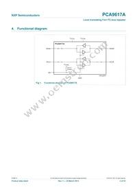 PCA9617ATPZ Datasheet Page 3