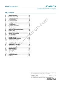 PCA9617ATPZ Datasheet Page 23