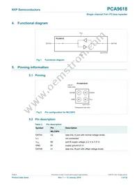 PCA9618UKZ Datasheet Page 3