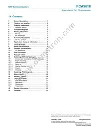 PCA9618UKZ Datasheet Page 22