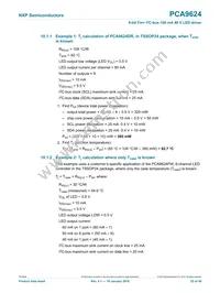 PCA9624PW Datasheet Page 22