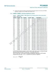 PCA9626BS Datasheet Page 13