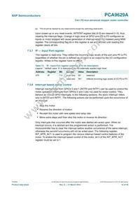 PCA9629APWJ Datasheet Page 14
