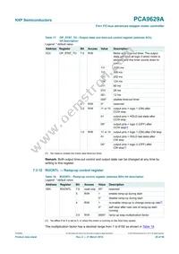 PCA9629APWJ Datasheet Page 20