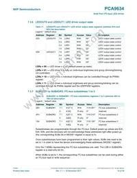 PCA9634PW/S911 Datasheet Page 14