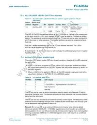 PCA9634PW/S911 Datasheet Page 15