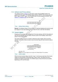 PCA9635PW/S911 Datasheet Page 7