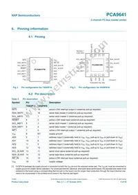 PCA9641PWJ Datasheet Page 5
