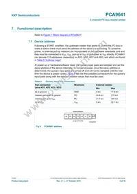 PCA9641PWJ Datasheet Page 6