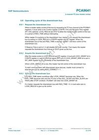 PCA9641PWJ Datasheet Page 22