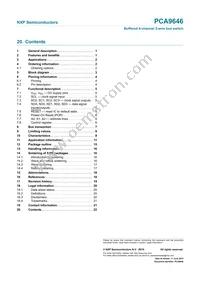 PCA9646D Datasheet Page 22